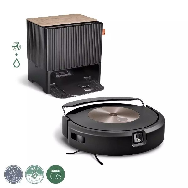 Roomba Combo™ j9+ 自集尘自加水扫拖一体机器人