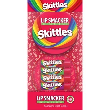 Skittles 4-Piece Lip Balm Tin