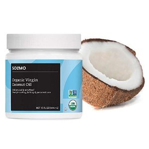 Amazon Brand Solimo Organic Virgin Coconut Oil 15oz