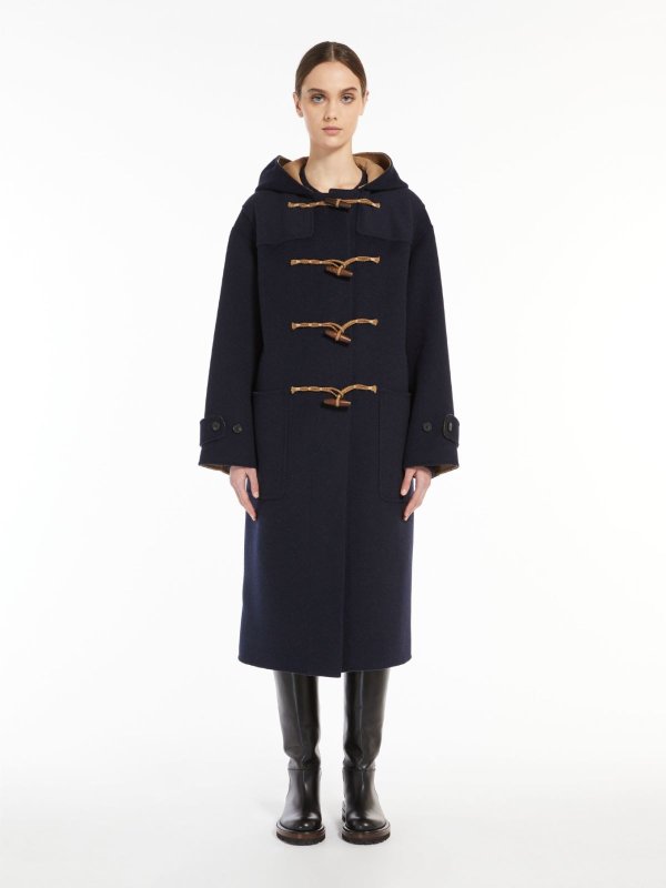 Wool duffel coat, ultramarine | "NIRVANA" Max Mara
