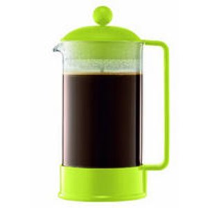 Brazil 1-Liter 34-Ounce French Press Coffeemaker, Green