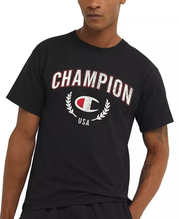Men's Classic Standard-Fit Logo Graphic T-Shirt