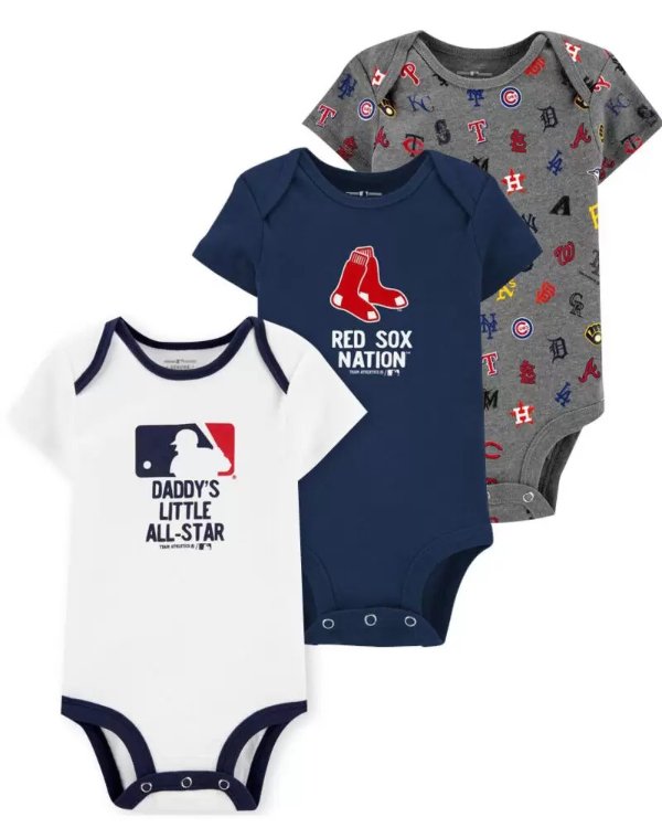 婴儿 MLB 球队包臀衫3件套
