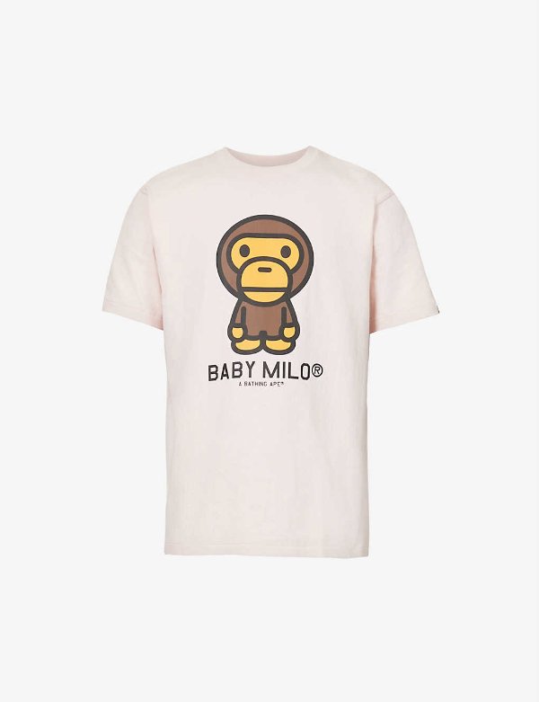 Baby Milo graphic-print cotton-jersey T-shirt