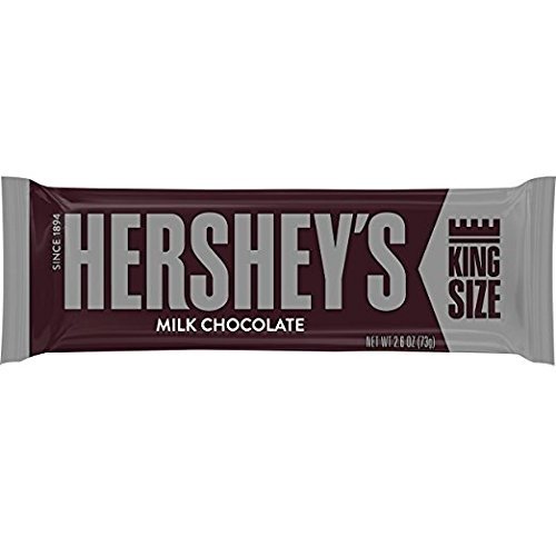 Chocolate Candy Bars, King Size (Pack of 18)