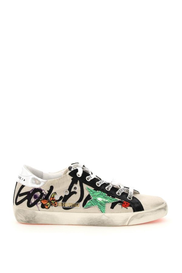 super star sneakers with print