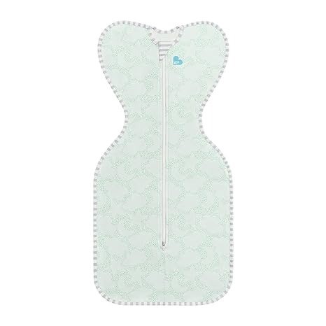 Swaddle UP Organic, Celestial Dot Mint, Allow Baby to Sleep in Their Preferred Arms Up Position for Self-Soothing, Snug Fit Calms Startle Reflex (Celestial Dot Mint, Newborn (5-8.5lbs.))
