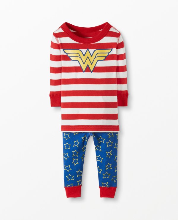 DC Wonder Woman Long John Pajamas