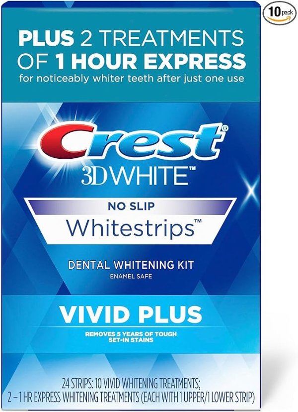 3D White Whitestrips Vivid Plus