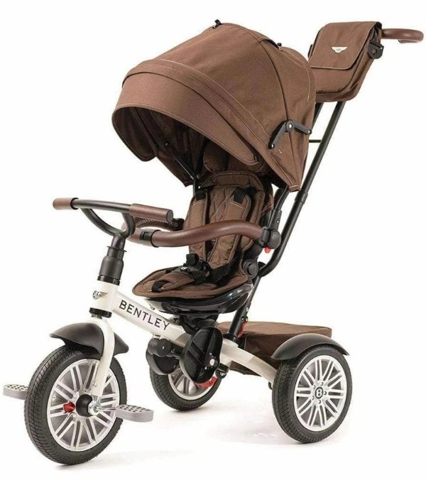 6-in-1 Baby Stroller / Kids Trike - Satin White