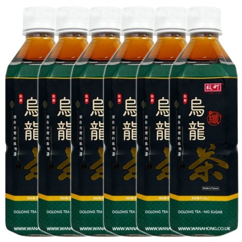 台湾板町无糖乌龙茶 500毫升（6瓶装）
