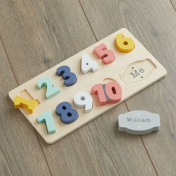 Personalized Colorful Number Puzzle