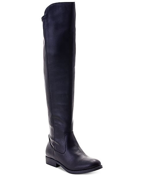 Hayley Wide-Calf Over-The-Knee Zip Boots, Created for Macy's