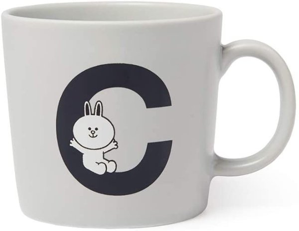 Tumbler Cup - CONY Character Helvetica Ceramic Coffee Mug, Grey