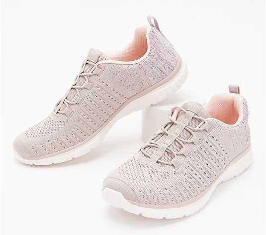  Virtue Washable Bungee Sneakers - QVC.com