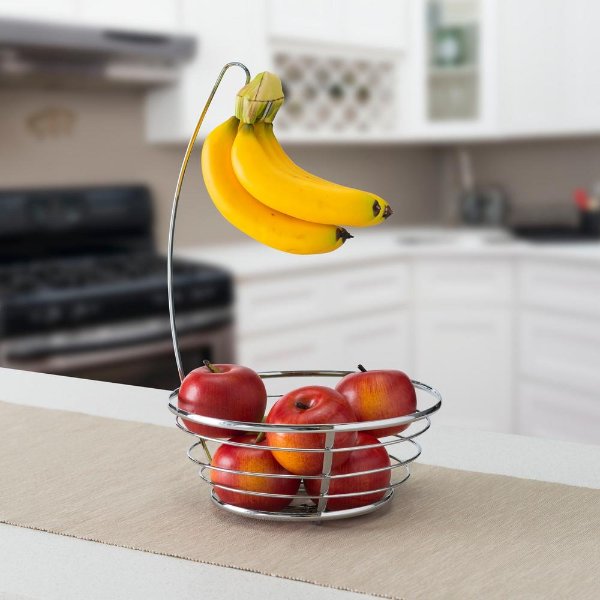 Fruit Basket with Banana Tree