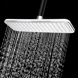 AKDY® 13" Bathroom Rectangle Rainfall Style Chrome Finish Luxury Shower Head