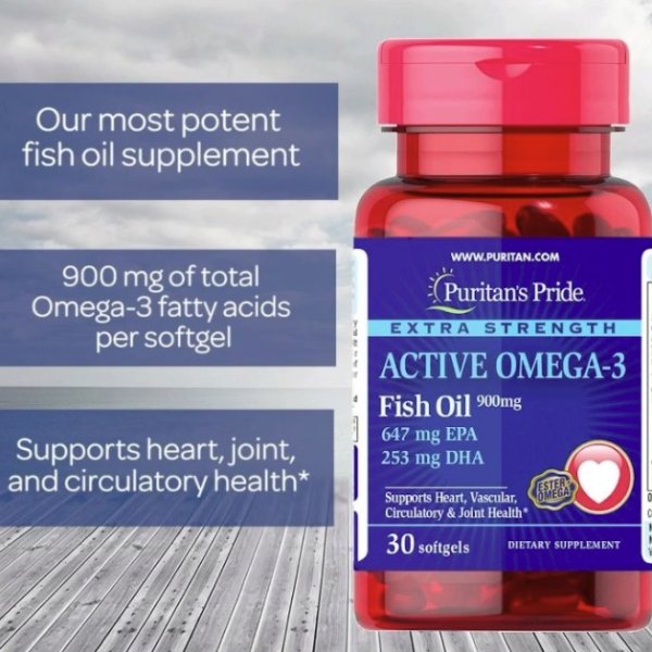 Omega-3 加强型鱼油 30粒