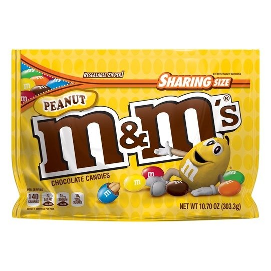 M&M’S Peanut Milk Chocolate Candy 10.7 Oz Bag, Sharing Size | M&M’S - mms.com