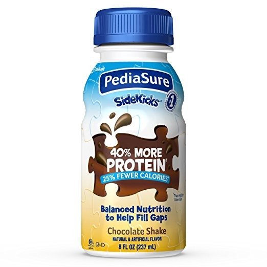SideKicks, 高蛋白质巧克力味儿童营养奶, 8盎司 (24瓶)