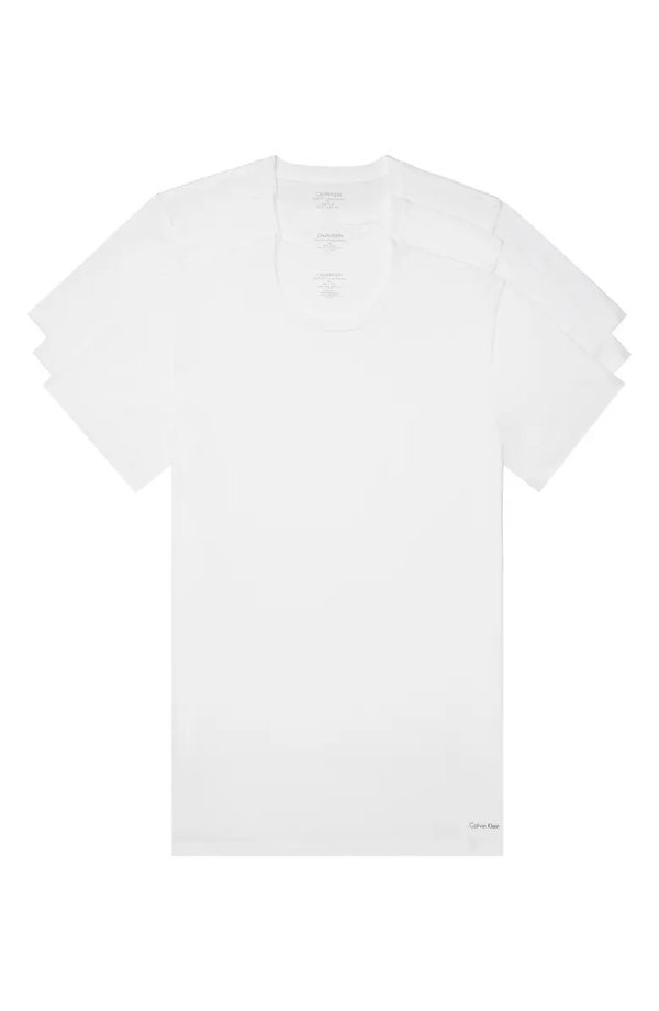 3-Pack Cotton Crewneck T-Shirt