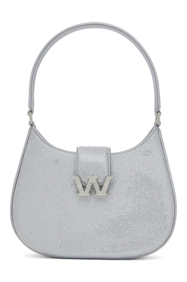 Silver Small W Legacy Bag