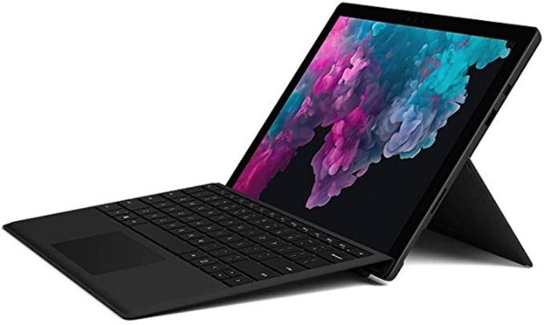 Surface Pro 6 (i5, 8GB RAM, 256GB) 带黑色Type Cover