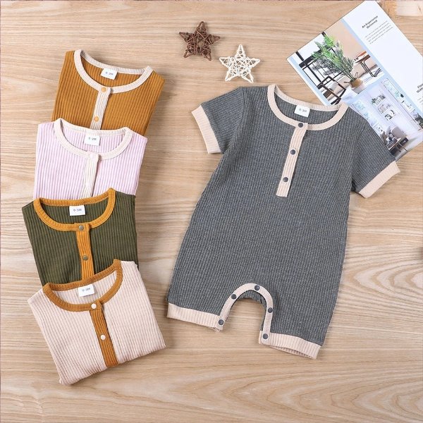 Baby Solid Bodysuits