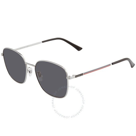 Grey Square Men's Sunglasses GG0837SK-001 57