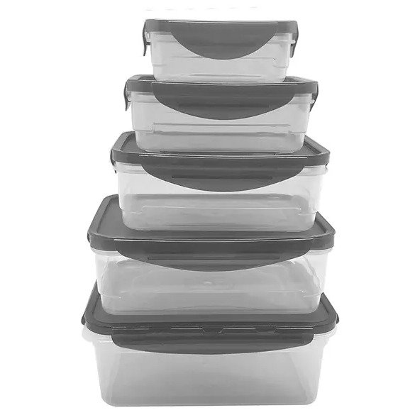 Set of 5 Storage Containers