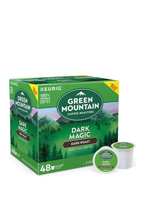 48 K-Cup Pod Green Mountain Coffee Dark Magic Dark Roast Coffee