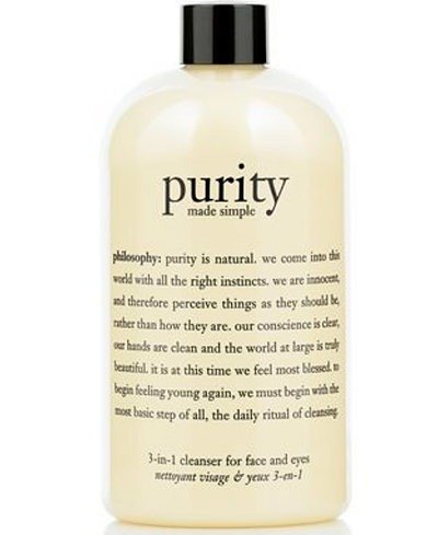 purity made simple cleanser, 16 oz