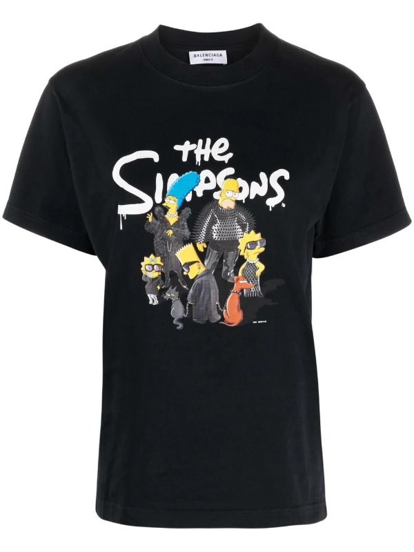 The Simpsons-print T-shirt