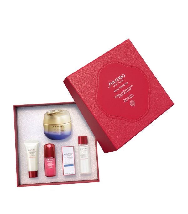 Shiseido Vital Perfection Uplifting and Firming Cream Holiday Kit | Harrods US