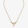 Harris Reed xDouble Hand recycled 18ct yellow gold-plated brass, white pearl and black onyx pendant necklace