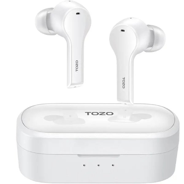 Tozo T9 True Wireless Earbuds With Noise Cancellation 4 Mic Call Headphones With Deep Bass Light Weight Wireless Charging Case Ipx7 Waterproof Built In Mic Earphone - Electronics - Temu