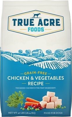 Chicken & Vegetable Recipe Grain-Free Dry Dog Food, 40-lb bag - Chewy.com