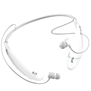 LG Electronics Tone Ultra (HBS-800) Bluetooth Stereo Headset - Retail Packaging - White