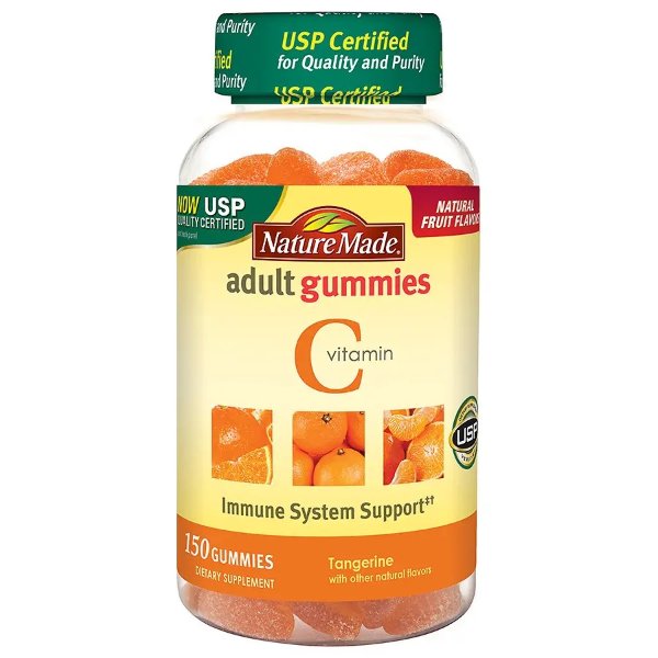 Vitamin C Adult Gummies Tangerine