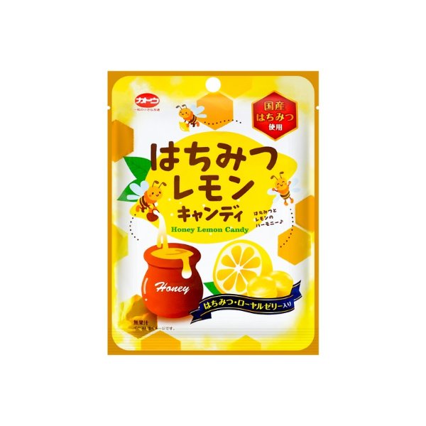 KATO加藤制菓 蜂蜜柠檬糖果 清凉酸甜 2.2oz