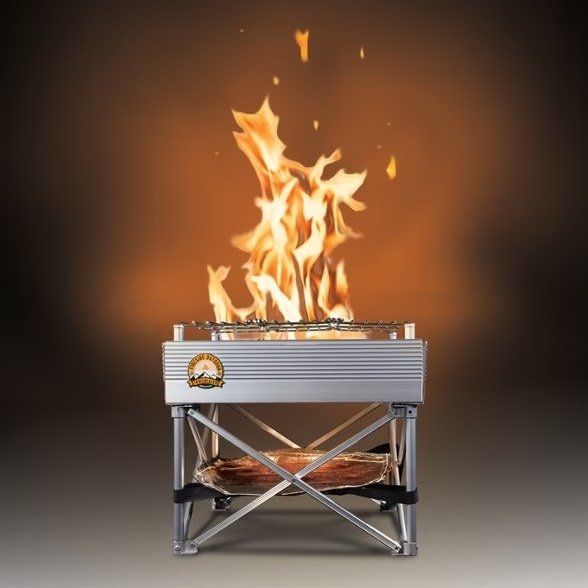 FIRESIDE OUTDOOR Trailblazer Fire Pit and Grill