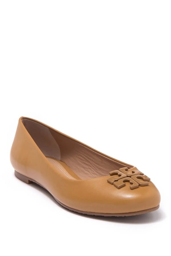 Lowell Leather Ballet Flat