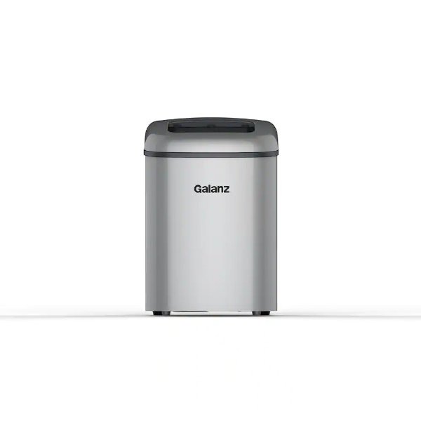 26 lb. Freestanding Ice Maker in Silver