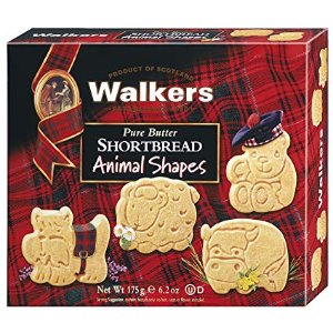 Walkers Shortbread 苏格兰动物造型黄油饼干 6.2 oz.