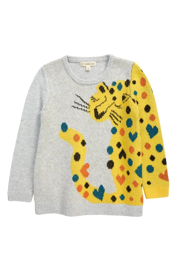 Kids' Fun Times Jacquard Tunic Sweater