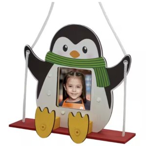 预告：Home Depot 11月再多1️⃣次 儿童手工 制作 企鹅相片架