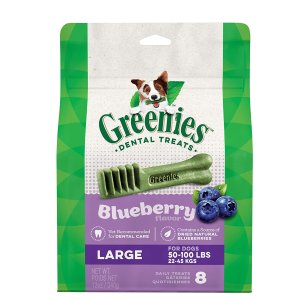Greenies Blueberry Natural Dental Dog Treats, 12oz Packs