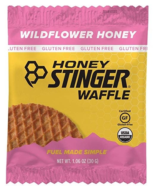 Organic Waffle, Wildflower Honey, Sports Nutrition, 1.06 Ounce (16 Count)