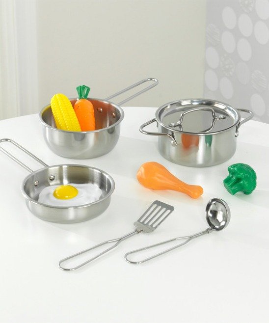 Deluxe 11-Piece Cookware Play Set
