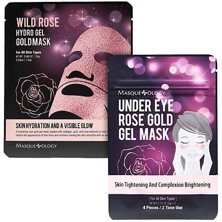 Wild Rose Gel Mask Set (12 ct.) - Sam's Club
